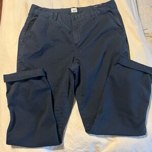 GAP Women's Navy Girlfriend Chino